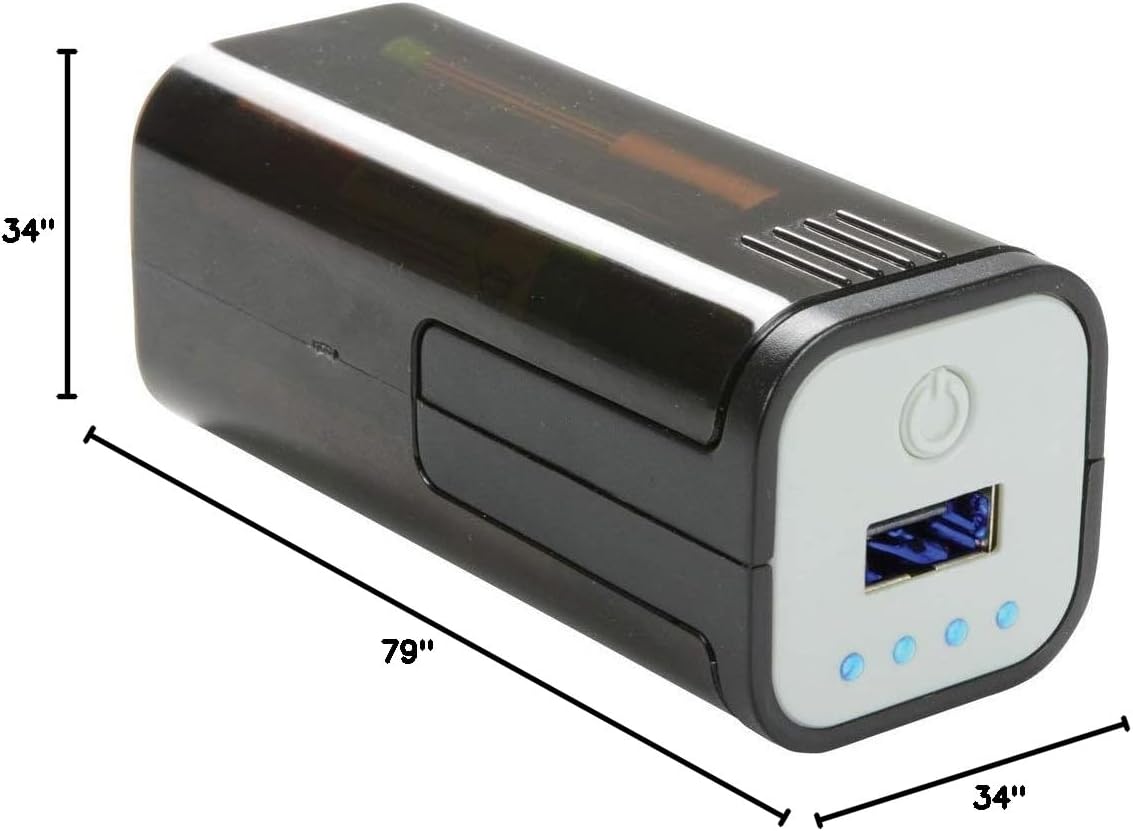 ADCB POW1 - Emergency USB Battery Powered Power Bank Compact Portable 4 AA Batteries Ideal for Smartphones, Tablets, Mobile, Apple, iPhone, Android - Image 4