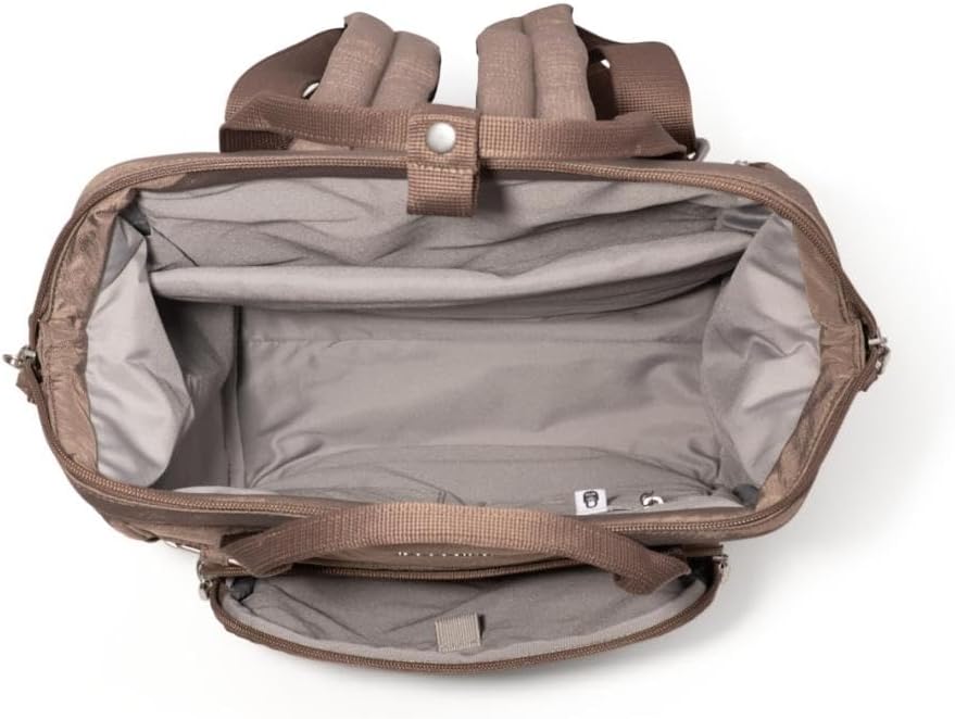 Baggallini Securtex Anti-Theft Windsor Backpack for Travel, Work & College, RFID & Locking Zipper, Up to 16" Laptop - Image 8