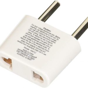 Conair Travel Plug Adapter, Universal Plug Adapters for Worldwide Travel by Travel Smart (Southern Europe, Middle East, Parts of Africa, Asia, & Caribbean)