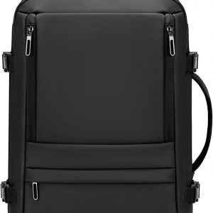 Carry On Travel Backpack for Airplanes | 35L Suitcase Backpack Luggage Business Weekender Bag – Expandable Travel Carry On Flight Approved for Men Women – Black
