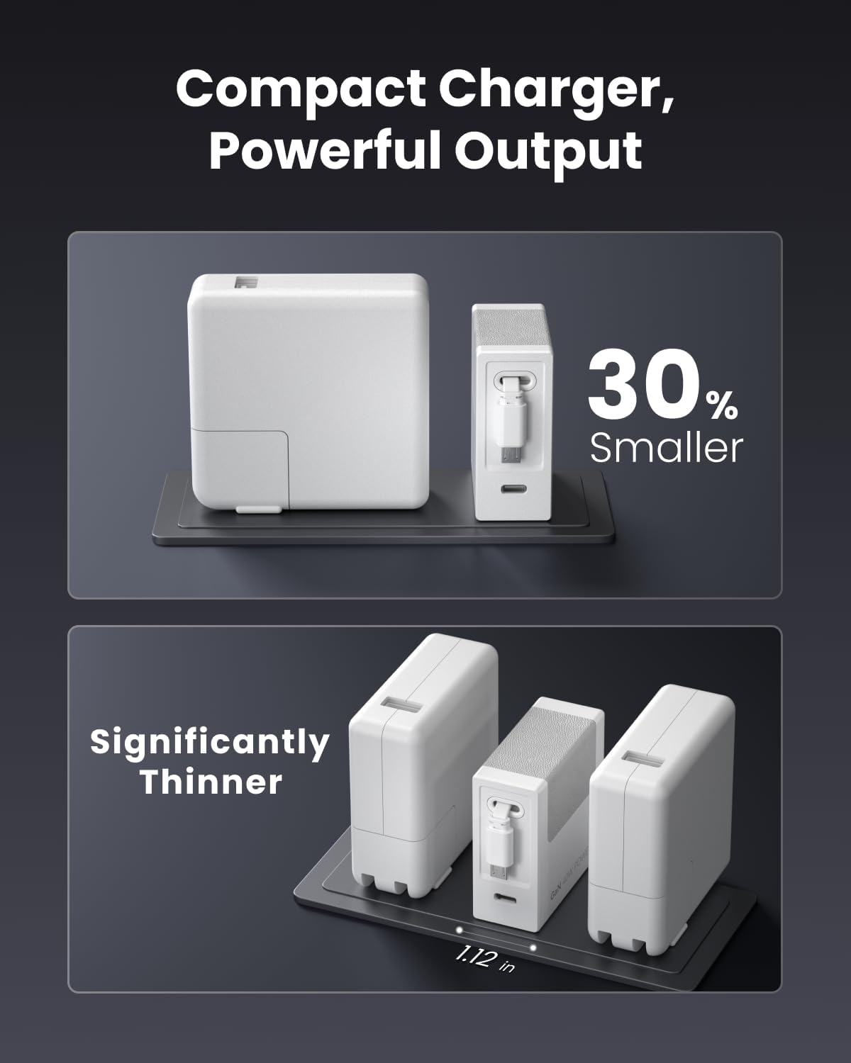 Gitryin Portable Micro USB Charger, Retractable Wall Charger with 33.5in Charging Cable, 40W Fast Charging Block with USB C Port Compatible with Samsung Galaxy S7 S6 J8 J7 Note 5,Kindle,LG,PS4,Camera - Image 7