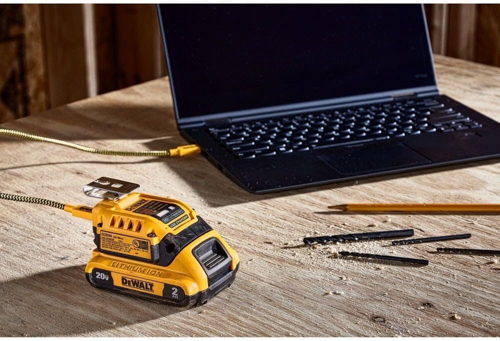 DEWALT Battery Charger and USB Wall Charging Kit (DCB094K) - Image 2