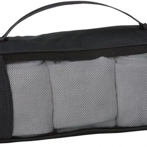 Eagle Creek Pack-It Tube Cube – Small Packing Cube for Suitcases with Two-Way Zipper, Quick-Grab Handle, and Mesh Top for Visibility and Breathability, Black