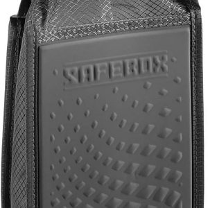 Lewis N. Clark Safebox Portable Safe with Anti Theft Combination Lock and Slash Resistant Material to Protect Wallet, iPhone and Valuables at the Beach, Pool, Camping + Hotel, Small