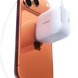 TORRAS FlexLine 67W Retractable USB C Charger Block,for iPhone 17 Charger Fast Charging, GaN Ⅲ USB C Cable with Dual-Port for MacBook Pro/Air,iPad, Samsung Galaxy S25 Ultra/iPhone 17 Pro Max, 39.37in