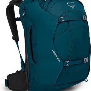 Osprey Fairview 40L Women’s Travel Backpack, Night Jungle Blue