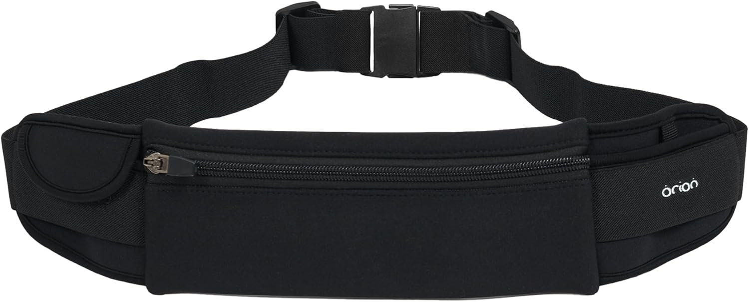 The Belt of Orion Running Belt & Slim Fanny Pack for Men & Women Anti-theft Passport Holder & Money Belt For Travel - Comfortable Phone Holder For Running, Hiking, & at the GYM - Travel 9"x4" - Image 2