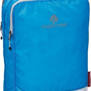 Eagle Creek Pack-It Clean/Dirty Packing Cubes for Travel – Durable Lightweight Dual Compartment Suitcase Organizer for Clean & Dirty Clothes, Brilliant Blue – Medium