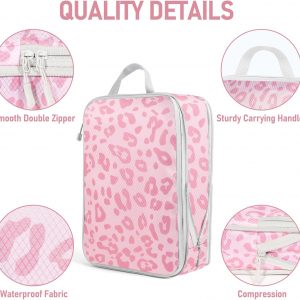 4-Piece Packing Cube Set – Lightweight Luggage Organizers for Travel, Vacation and Suitcases – Durable Accessories with Compression