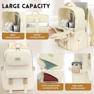 XQXA Backpack For Women Men Flight Approved, Carry on Backpack Bag Luggage, Personal Item Backpack Bag, TSA 15.6inch Laptop Backpack Casual Daypack for travel, work, daily life, business trips