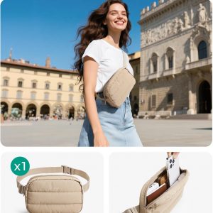 BAGSMART 35L Travel Backpack Women, 17.3 Inch Carry On Backpack Flight Approved, Personal Item Backpack Travel Bag, Water Resistant Casual Daypack, Desert