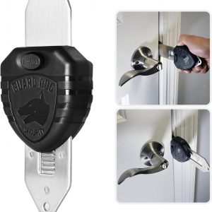 Guard Dog Security Blocklock Portable Door Lock, Hotel Door Locks for Travelers Security, Tough, Durable, Apartment Door Security, Home Security, Travel Essentials, Easy to Use