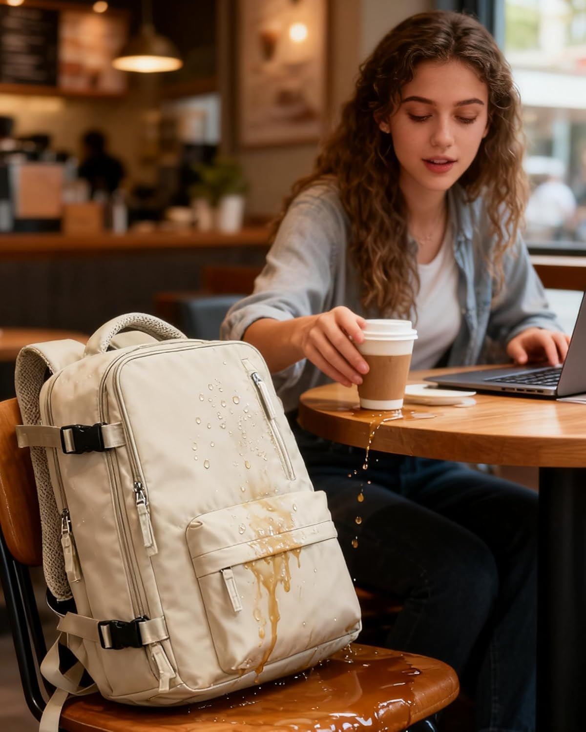 WONHOX Large Travel Backpack Carry on Flight Approved Laptop Work Business Backpack for Women Men Mochila de Viaje - Image 9
