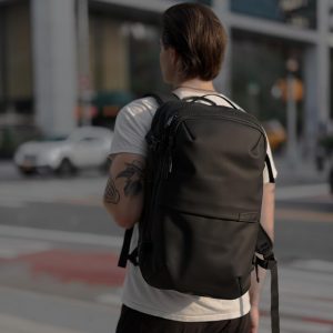 AirVault Vacuum Seal Travel Backpack 60L with Expandable Vortex Air Compression Vacuum System Water Resistant TSA Lock (Vacuum Pump Included, Black, 60L)