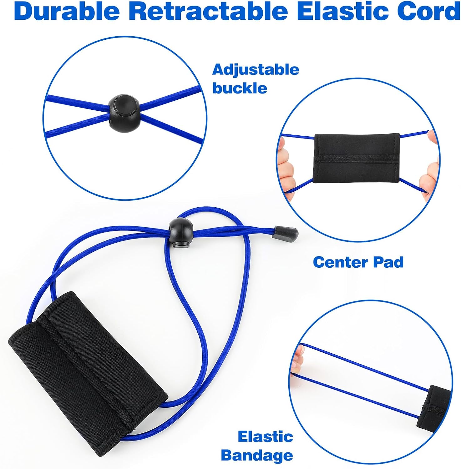 2 Pcs Fishing Graph Cover Straps - Keep Your Fish Finder Cover Secure During Travel - Image 2