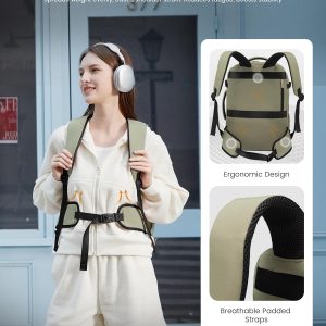 LOVEVOOK Travel Backpack For Women & Men with Waist Strap,40L Waterproof Carry On Backpack Luggage Travel Essentials Flight Approved,TSA Personal ltem Travel Bag Weekender Daypack with 3 Packing Cubes