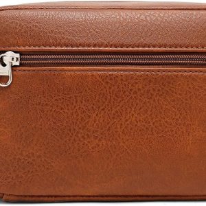 RFID Blocking Waist Packs Anti Theft Crossbody Bags for Women Travel Fanny Pack Cross Body for Woman Chest Bag – Brown