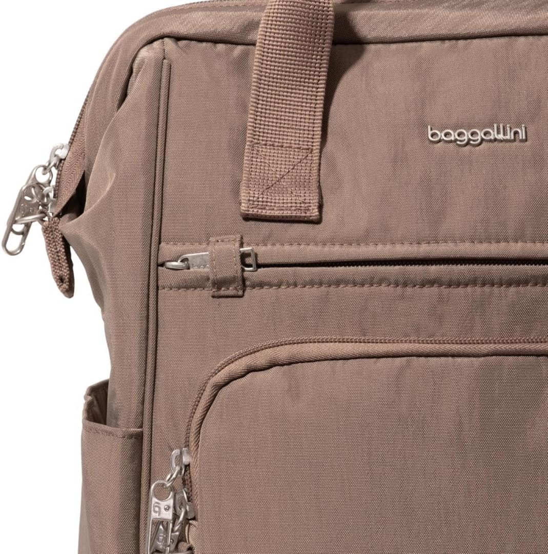 Baggallini Securtex Anti-Theft Windsor Backpack for Travel, Work & College, RFID & Locking Zipper, Up to 16" Laptop - Image 12