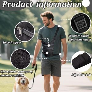 Travel Money Belt Body Contoured Slim Anti Theft Passport Holder Unisex Adjustable Waist Wallet with Secure Zipper（dark blue）