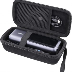 co2CREA for Anker 25,000mAh Laptop Power Bank, Hard Travel Case Compatible with Anker Zolo A1695 Power Bank 25K 165W, Case Only (Black Case)