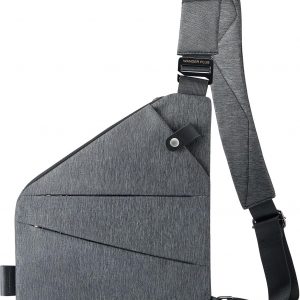 WANDER PLUS® Anti Theft Crossbody Bag, Shoulder Bag Anti-theft Design for Travel, Sport, Work