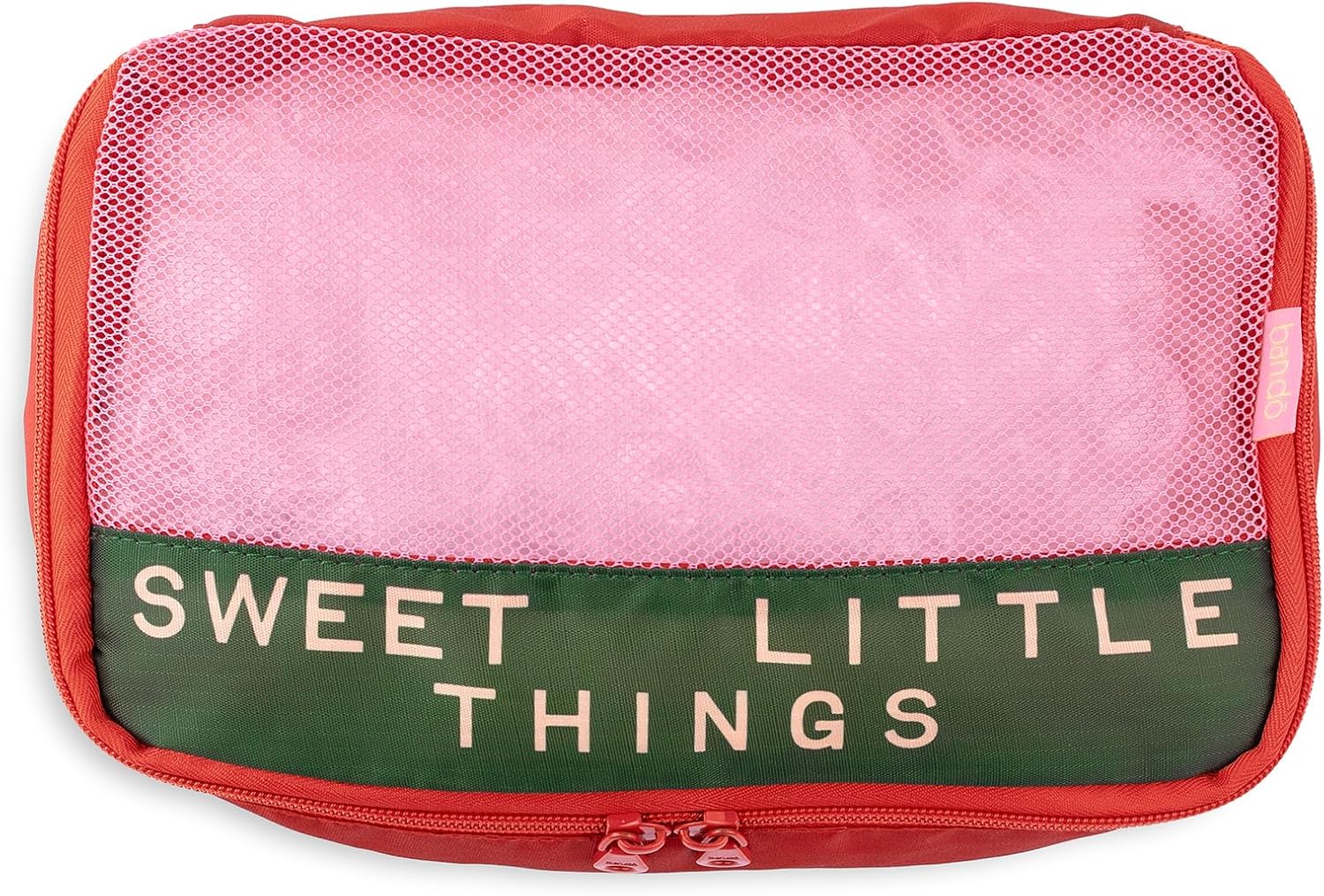 ban.do Getaway Polyester and Mesh Packing Cube Set, Includes 4 Foldable Luggage Organizers in Various Sizes, Bits and Bobs - Image 8