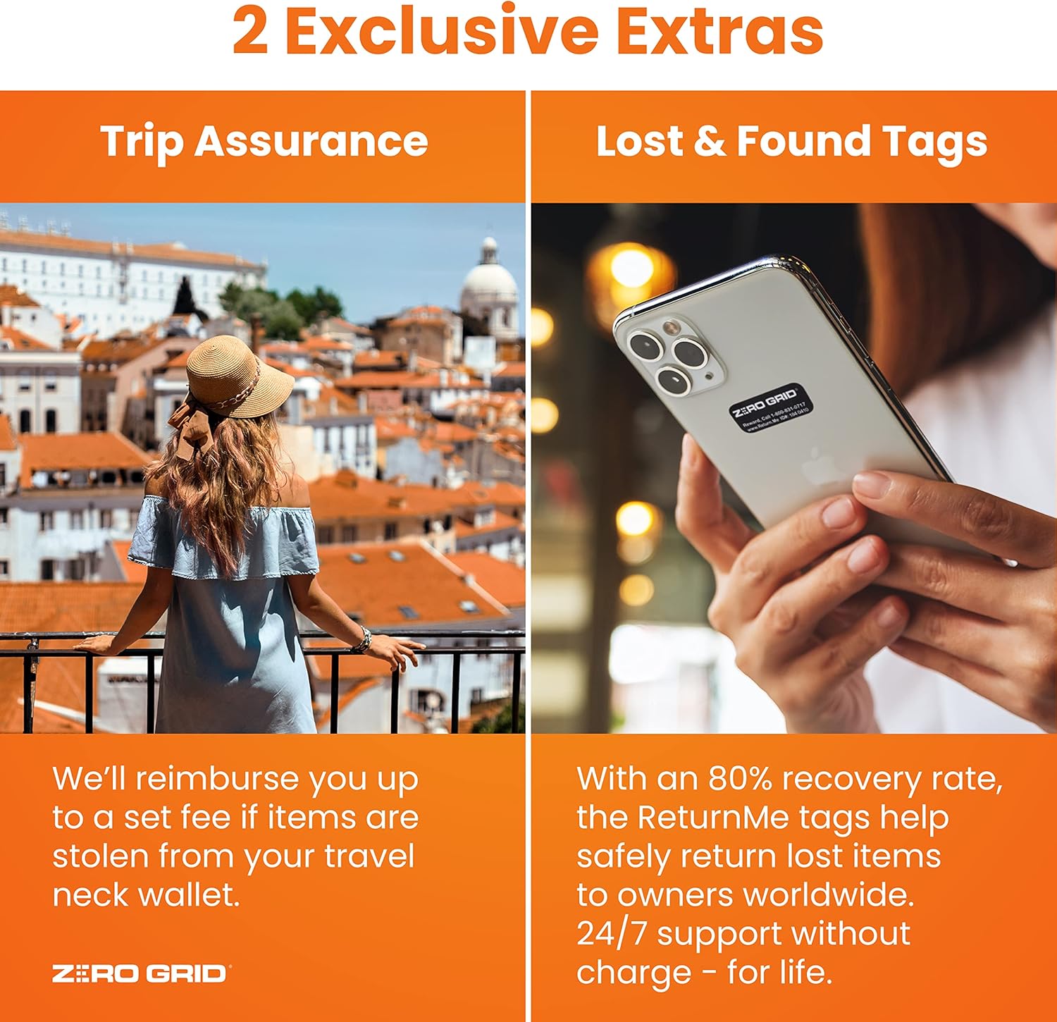 Passport Holder & Travel Wallet with RFID Blocking - Premium Document Organizer Case for Men and Women - Holds Passports, Cards, Tickets, ID, Cash - Compact Zippered Wallet - Midnight - Image 9