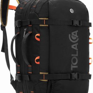 Tolaccea Travel Backpack for Men Women, 40L-50L Carry On Backpack with Wet Dry Compartment, TSA Approved Laptop Daypack Fits 15.6″, Convertible Expandable Large Rucksack Duffel Bag for Work Travel