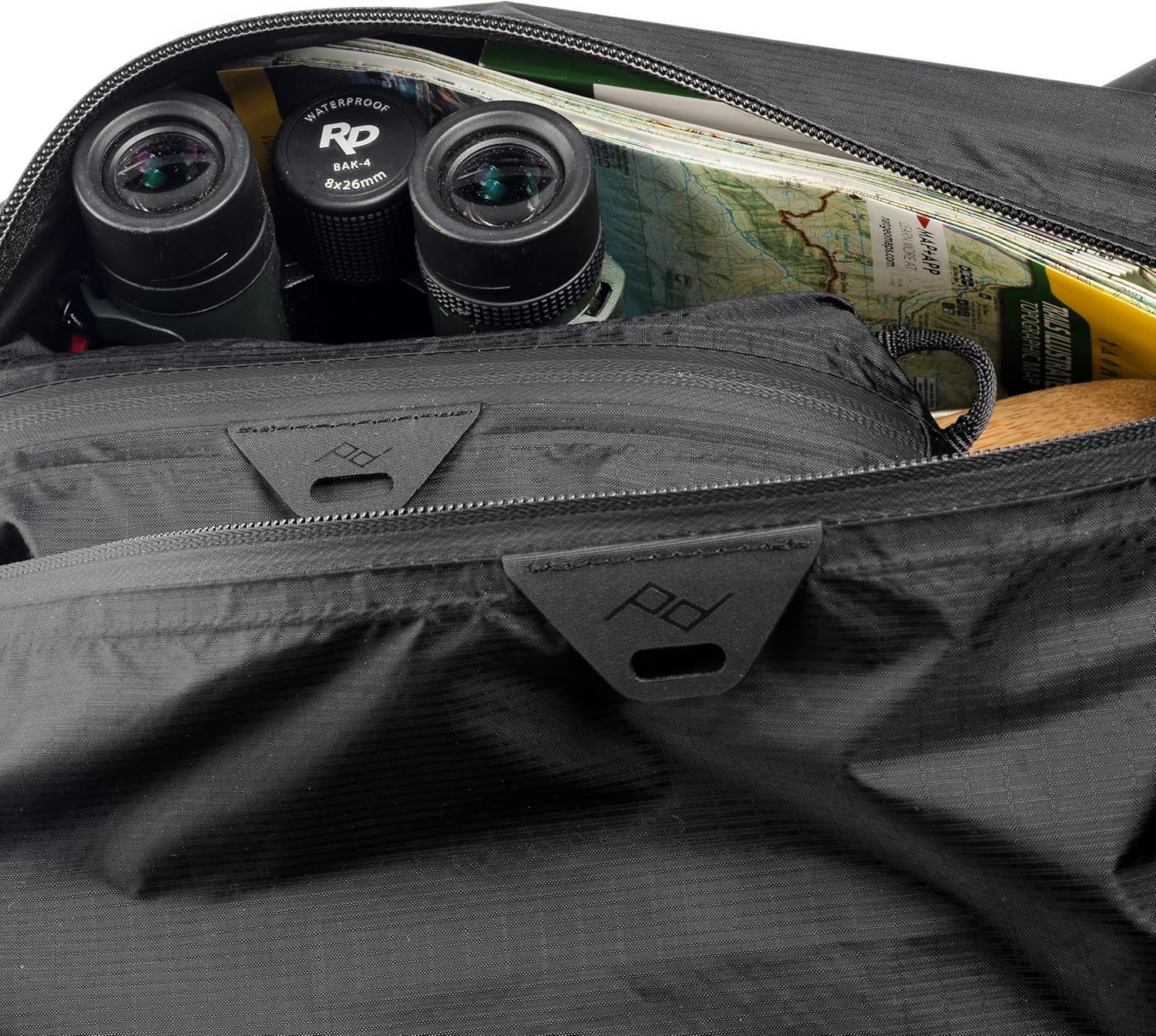 Peak Design Ultralight Terra Shell Packing Cube, Weatherproof Luggage Cube with Strap Attachment Points and Luggage Pass Throughs, Zipper Opening, Travel Organizer for Men and Women - Image 3