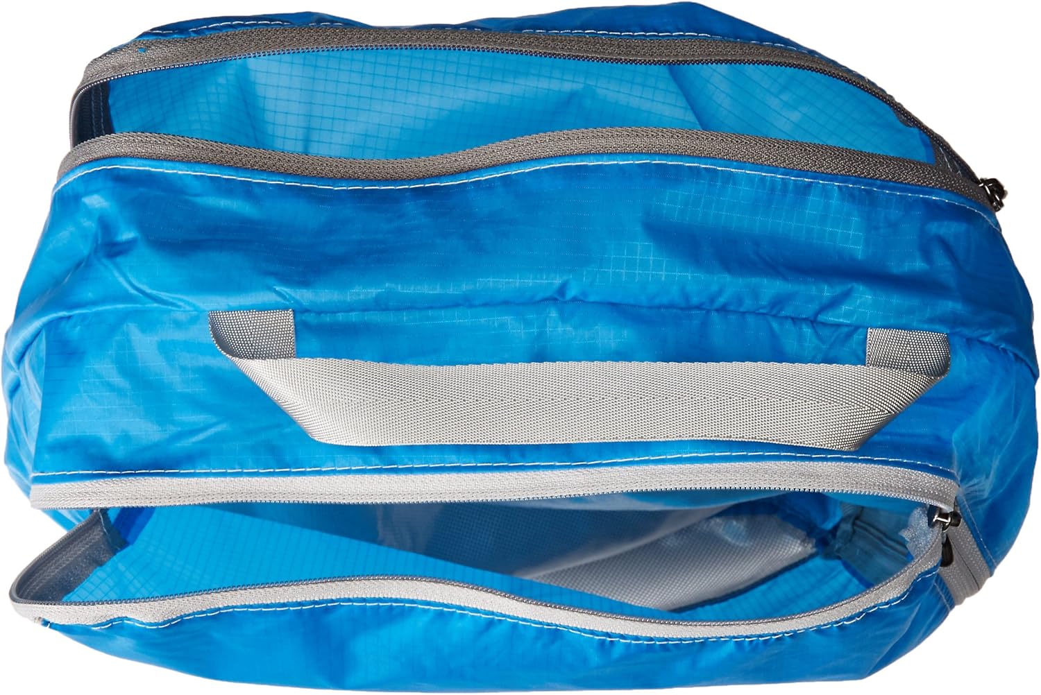 Eagle Creek Pack-It Clean/Dirty Packing Cubes for Travel - Durable Lightweight Dual Compartment Suitcase Organizer for Clean & Dirty Clothes, Brilliant Blue - Medium - Image 6
