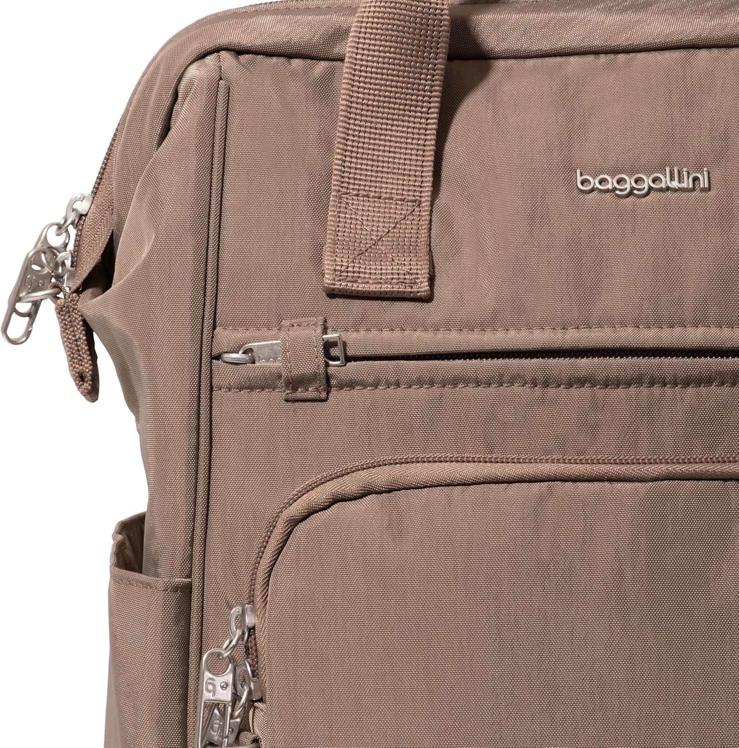 Baggallini Securtex Anti-Theft Windsor Backpack for Travel, Work & College, RFID & Locking Zipper, Up to 16" Laptop - Image 14