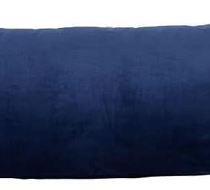 YANHOMY Navy Blue Body Pillow Cover Ultra Soft Body Pillow Pillowcase Navy Blue Long Pillow Case Cover 20 X 54 Inches with Hidden Zipper Closure for Adults Pregnant Women, Soft and Cozy (Navy Blue)