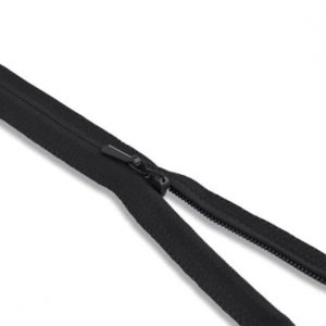 10 Inch Black Invisible Zipper – Non-Separating Nylon Zipper for Sewing, Dresses, Cushions & DIY Crafts