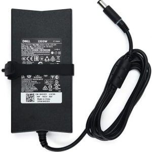 Dell 130W AC Power Adapter, 7.4mm Connector, 1m Power Cord, LED Light Ring, North America Compatible