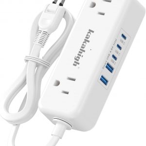 US to Japan Adapter, 1875W 2 Prong Extension Cord 5 FT with 180 Rotating Flat Plug, Type A Travel Adaptor for USA to Japanese Tokyo Canada Mexico Philippines Peru China Colombia