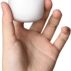 Babelio White Noise Sound Machine for Adults Kids Baby, Mini, 15 Non-looping Sounds, Timer, Memory Function, Easy to Pocket and Travel White