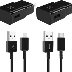 Android Phone Charger, Samsung Charger Fast Charging Cord with 6.6ft Type C Cable for Samsung Galaxy S25Ultra/S25/S24/S23/S23 Ultra/S22/S21/S20/S20+/S10/S10+/S10e/S9/S9+/S8/S8Plus/Note 8/9/10/20