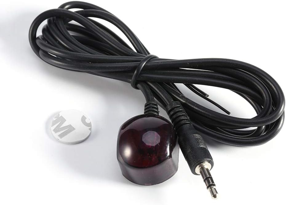 IR Receiver Extender, Universal IR Repeater with 3.5mm Plug, Infrared Remote Emitter for 38 to 56kHz AV Equipment, STB Boxes - Image 2