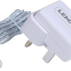 Lemax Village Collection Switching Mode Power Adaptor With 1 Output Jacks 4.5v White # 74254