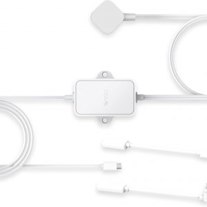 Wyze 20FT Outdoor Power Adapter for WYZE Pan v4/v3, Cam v4/OG/v3 Pro/Duo Cam Pan – No Drill Installation, IP67 Waterproof Cable (L-Shaped Micro-USB Adapter Included)