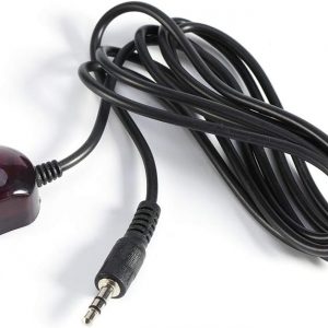 IR Receiver Extender, Universal IR Repeater with 3.5mm Plug, Infrared Remote Emitter for 38 to 56kHz AV Equipment, STB Boxes