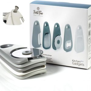 Space Saving Kitchen Gadgets – Kitchen Gadgets Set 5 Pieces – Camper Gifts – RV Gifts – RV Kitchen Accessories – Gifts for RV Owners – RV Gadgets – Dishwasher Safe