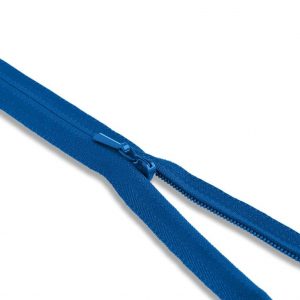 Royal Blue Zippers 22″ Invisible Zipper Heavy Duty Zippers Non Separating Zipper Nylon Zipper Crafts Zipper for Sewing Tooth Size of 2 mm