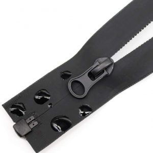 MebuZip 2PCS 26 Inch Waterproof Zippers Black #5 Separating Waterproof Zippers Bulk for Sewing Tailor Crafts Clothes Jackets Down Coats Raincoats (26″ 2pcs)