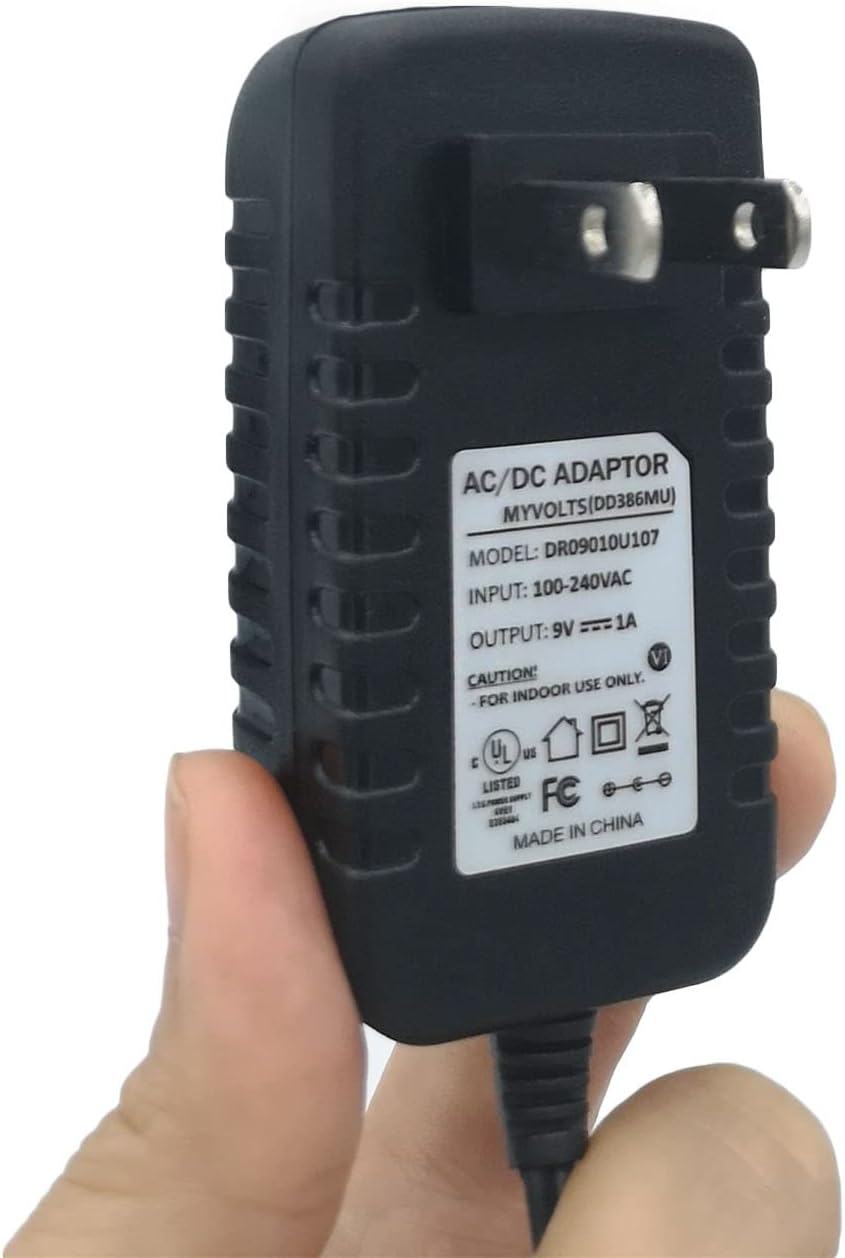 MyVolts 9V Power Supply Adaptor Compatible with Universal Audio UAFX Dream '65 Effects Pedal - US Plug - Image 6