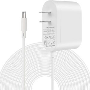 Wefomey 12V 2A Power Supply Adapter, UL-Listed, 240V AC to 12V DC Adapter Transformer, 12 Volt 2 Amp 24W Wall Charger for LED Strip Lights, Security Camera, 5.5×2.1mm US Plug