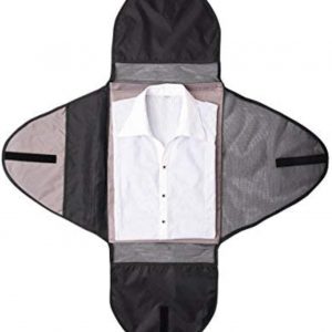 Garment Packing Folder For Travel Clothes Organizer Travel Garment Bag Luggage Accessory Black