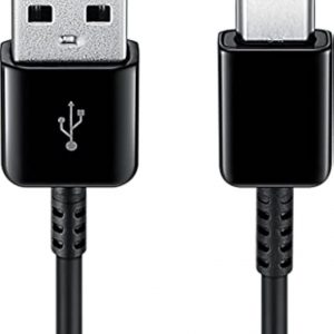 Samsung EP-DG930MBEGWW Original USB Type-C Data Cable, Pack of 2, Black