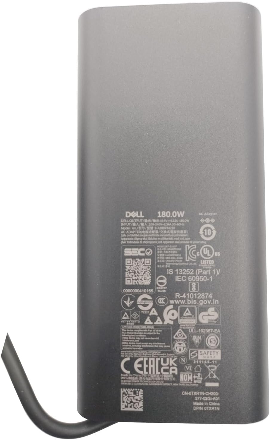 Dell GaN Laptop Charger 180W Watt Barrel 7.4mm tip AC Power Adapter - Precision 7680 7670 7770 7780 - Image 6