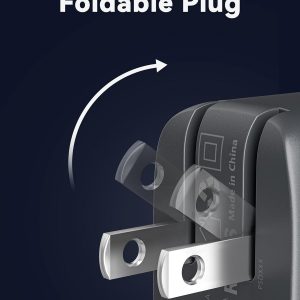 Wolfbox 65W Type-C PD Charge Compatible with Wolfbox Brand Jump Starter, Fast Charging, Universal Compatibility